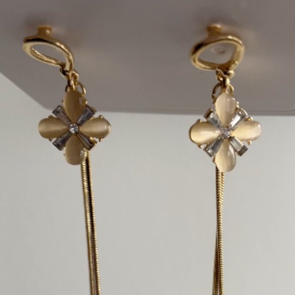 Stunning Gemstone Earrings NWOT - Picture 8 of 8